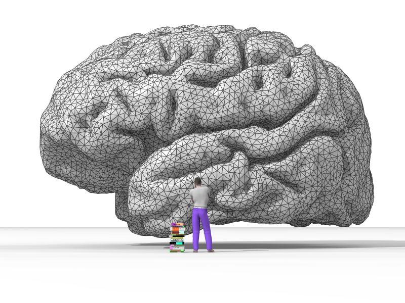 Imagen: Nicolas Rougier. ¿Tu chatbot te puede robar tus ideas? Un debate crece