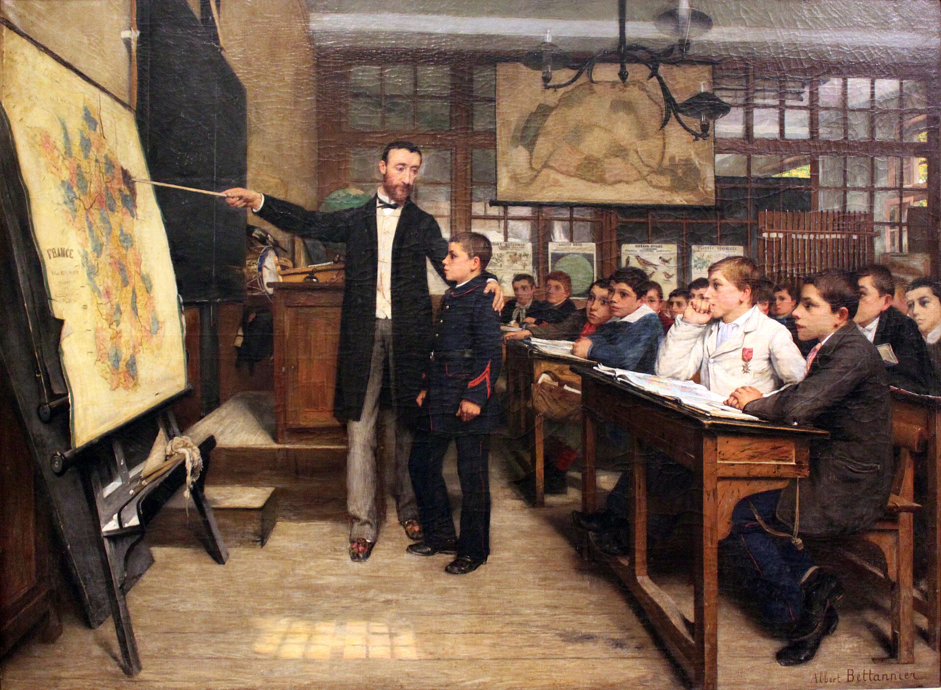 Imagen: Albert Bettannier. ¿Pasarías un examen de matemáticas de hace 100 años?