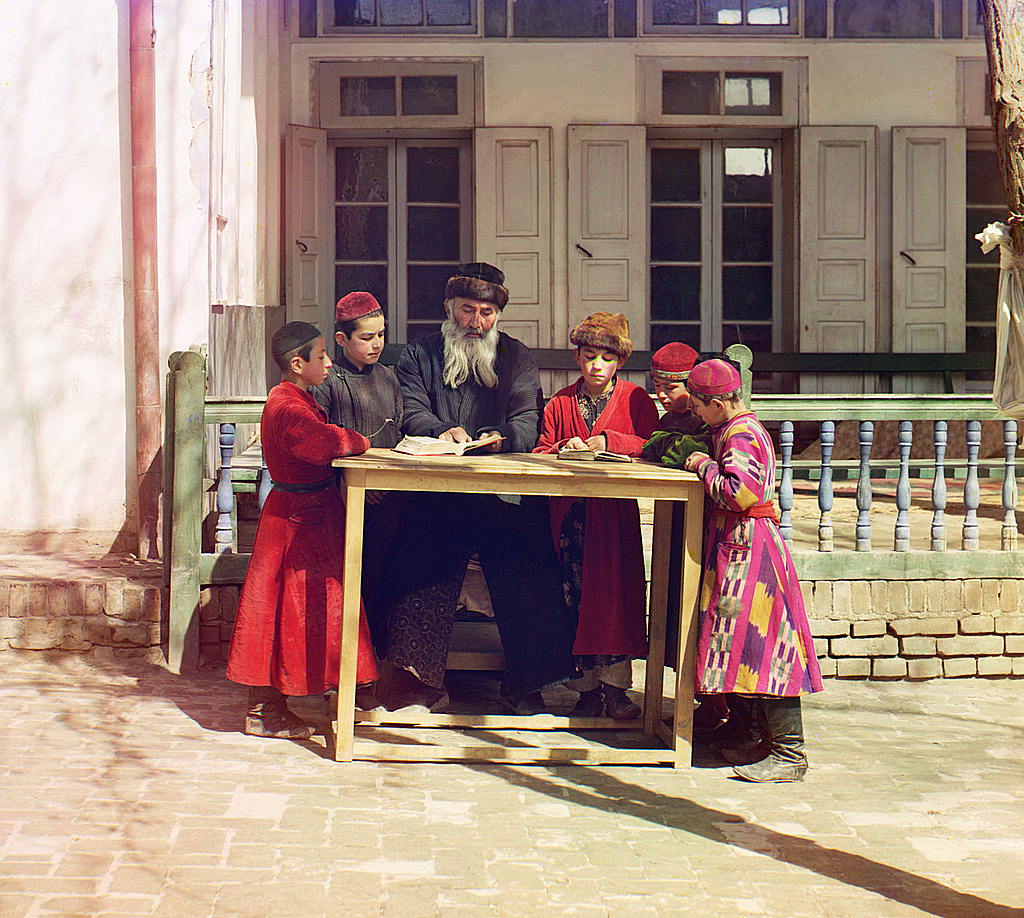 La foto del día: niños judíos bujaríes en 1910