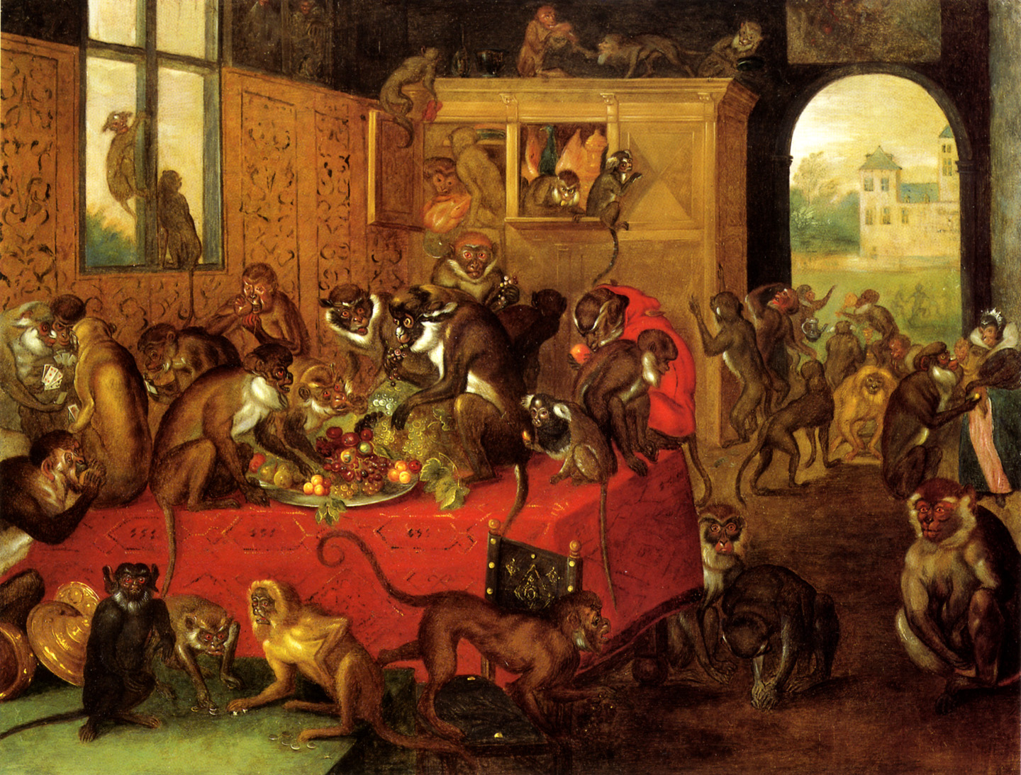 Monos aprenden a evitar enfermarse tras brotes mortales