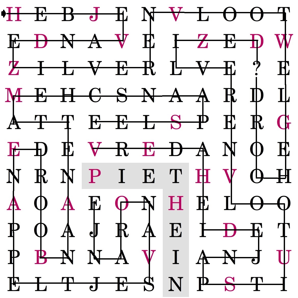 La sopa de letras diaria de BuzzFeed que casi nadie resuelve